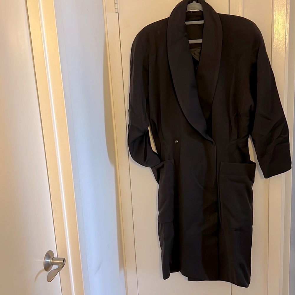 Beautiful stylish designer coat from Paris! Unique find!